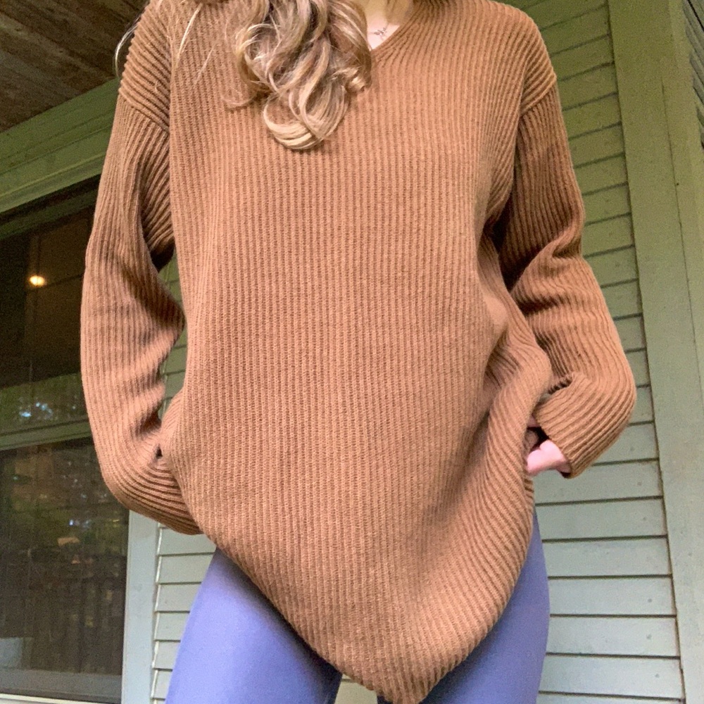 Jones New York Knit Dress/Oversized Sweater